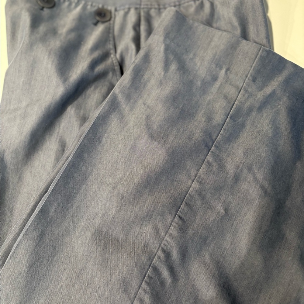 Lafayette 148 New York  Blue/Grey Trousers Size 14